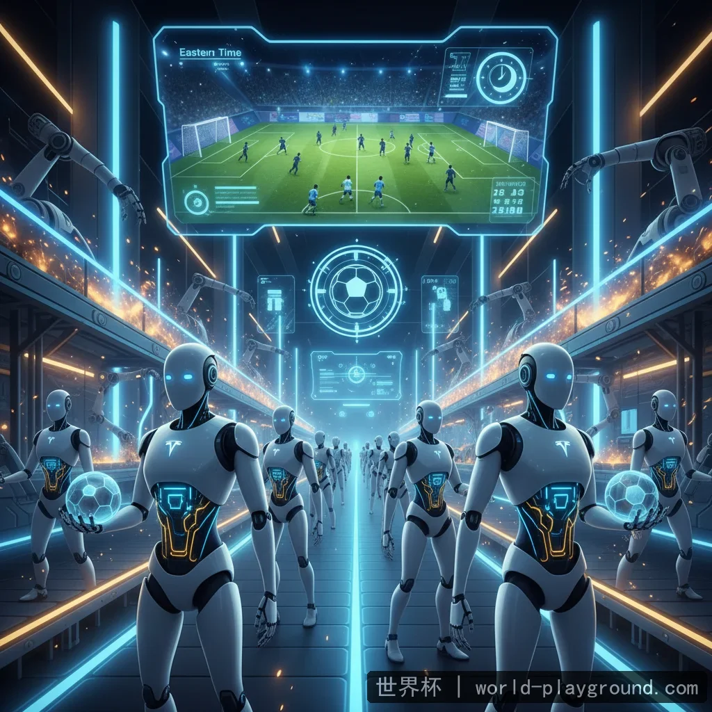 世界杯 - 美东时间10月16日：特斯拉机器人 世界杯赛事直播 进入生产 配图1