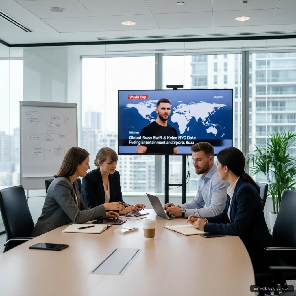 世界杯 - NFL球星与霉霉甜蜜互动，娱乐与体育圈热议不休 配图1