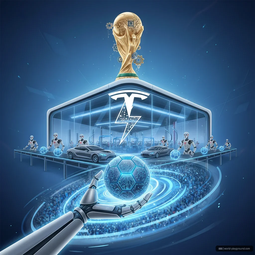 世界杯 - 特斯拉宣布新型机器人生产线，推动智能制造革命 配图1